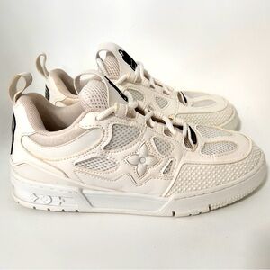 Louis Vuitton White Skates LV 1854 Sneakers Mens Size 7